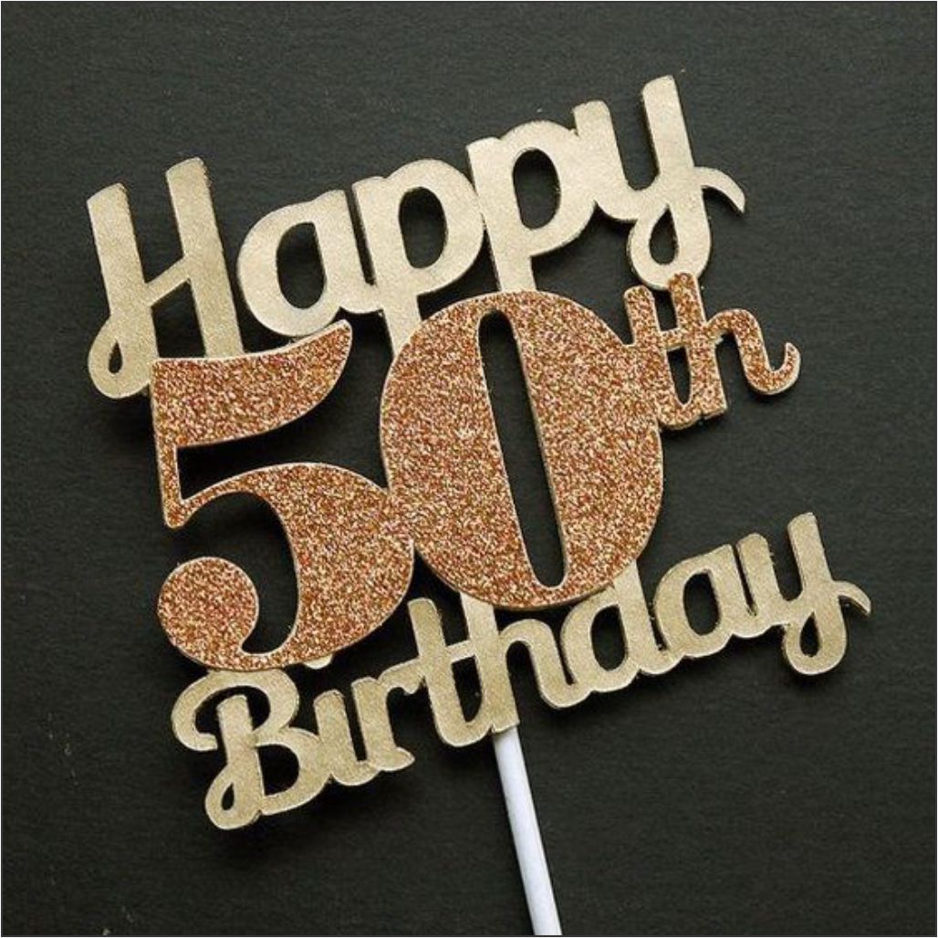 50th birthday themes