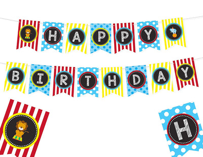 Carnival Birthday Decorations | Carnival Birthday Party Banner