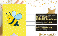 Bee Baby Shower Party Ideas | Girl Baby Shower Party Banners