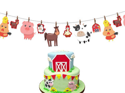 Farm  Birthday Centerpiece Decorations | Centerpiece Table Decorations