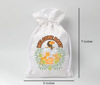 Safari Baby Shower Party Favor Bag