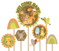 Safari Baby Shower Cake Decorations | Safari Cake Topper
