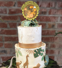 Safari Baby Shower Cake Decorations | Safari Cake Topper