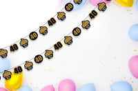 Happy Birthday Party Supplies | 40th Birthday Party Garland Decorations