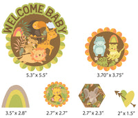 Safari Baby Shower Cake Decorations | Safari Cake Topper