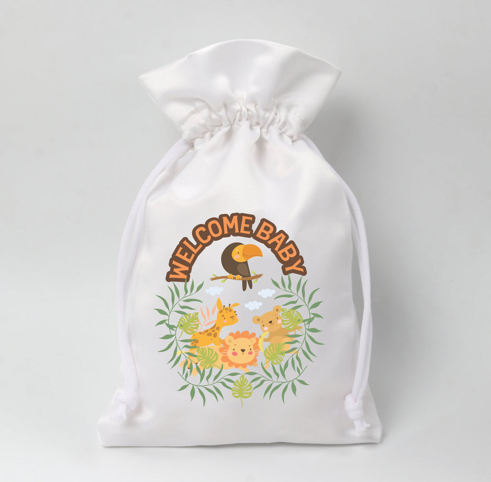 Safari Baby Shower Party Favor Bag