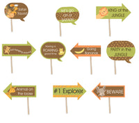 Safari Photo  Booth props