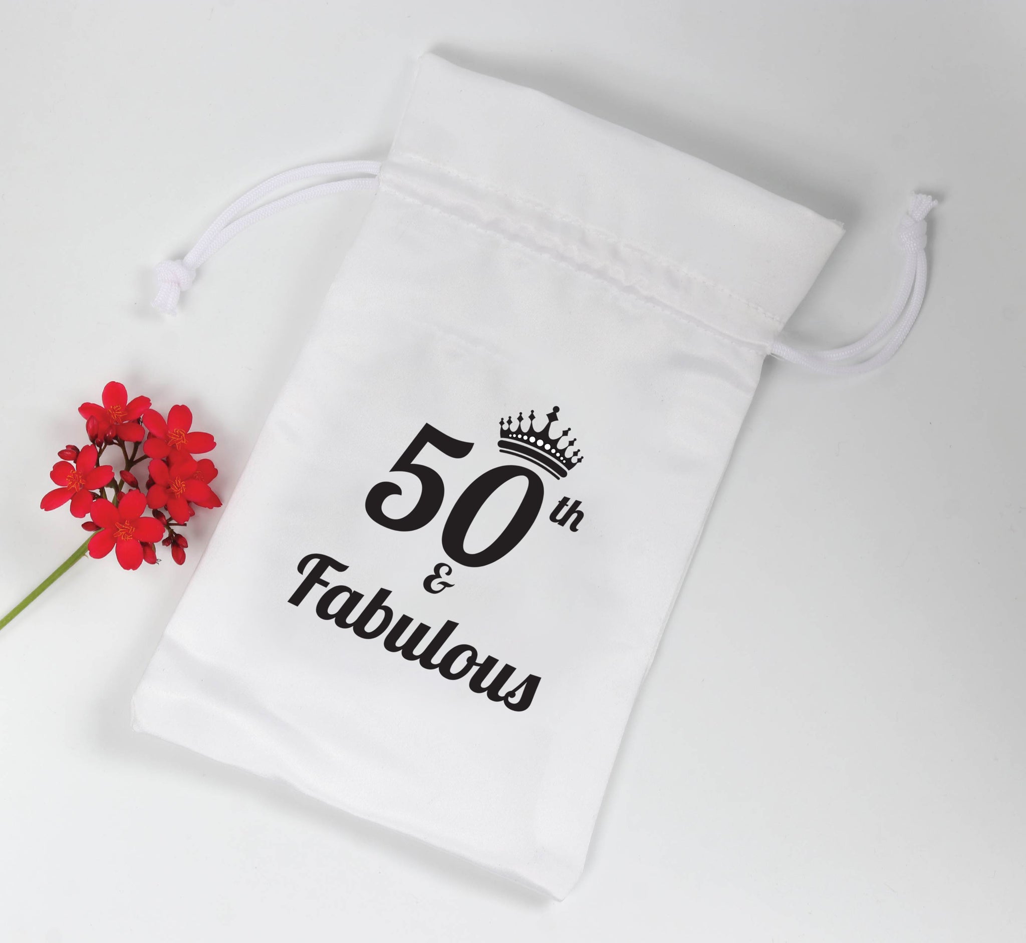 50th Birthday Gift Personalised Gift Bag Birthday Gift 