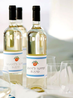 Summer Party Ideas for Adults | Summer Party Wine Bottle Labels