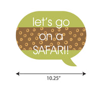 Safari Photo  Booth props
