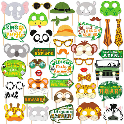 Safari Photo Booth Ideas | Safari Party Photo Booth