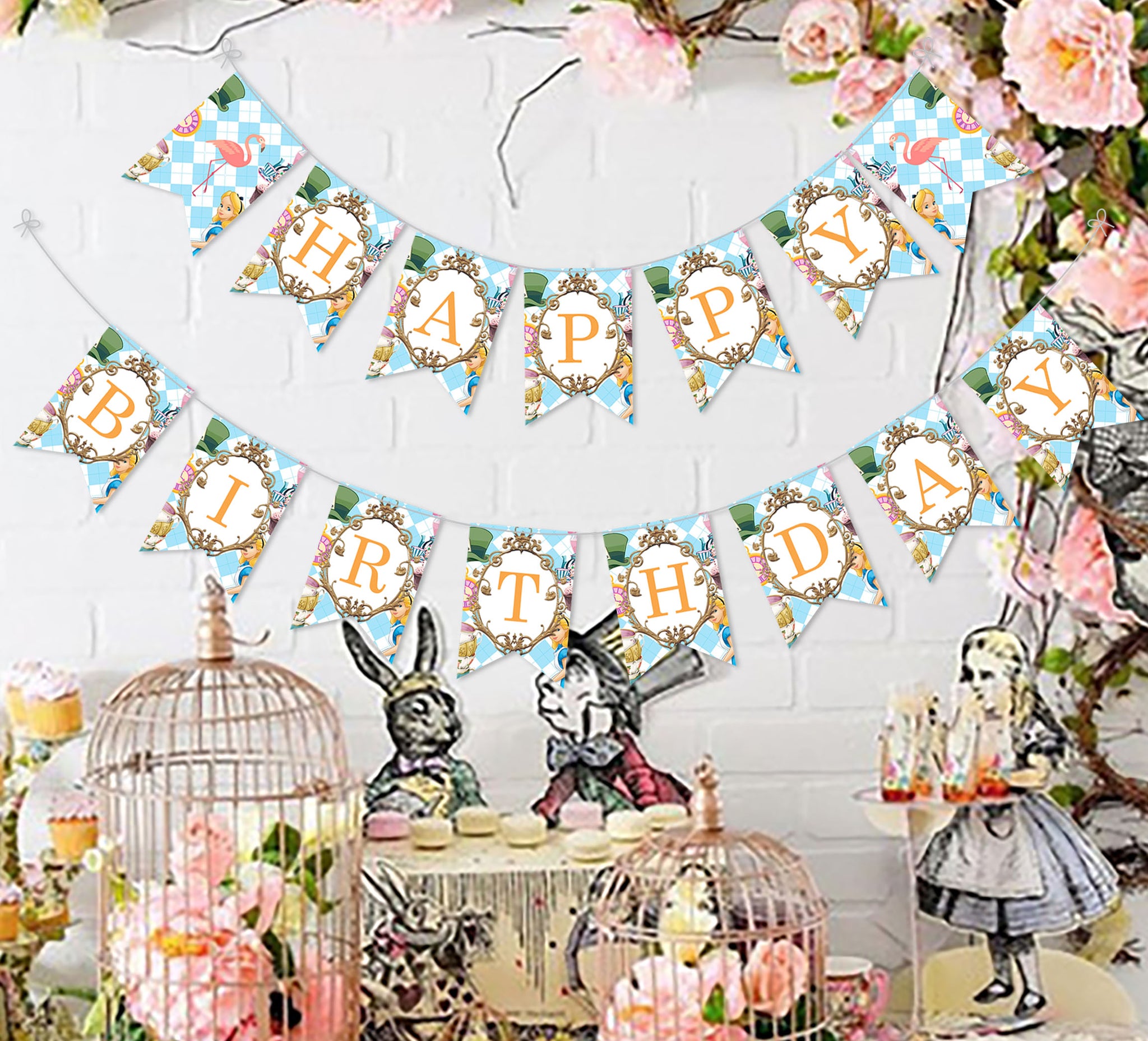 Alice in wonderland party decoration ideas 