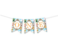 Alice in Wonderland One High Chair Banner