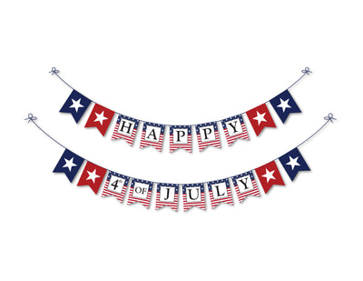 happy 4th of july banner