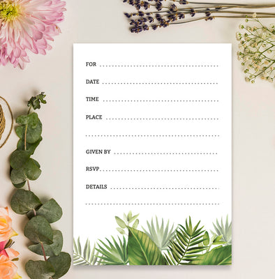 Animal Baby Shower Invitations Boy | Jungle Theme Party Ideas