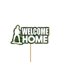 Homecoming Cake Topper