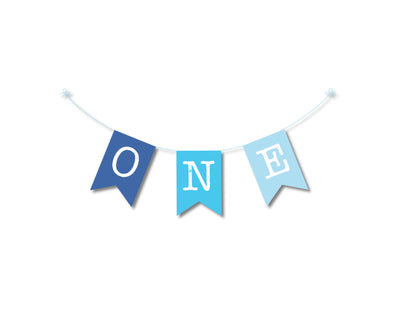 one high chair banner boy