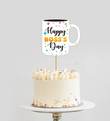 Boss Day Cake Topper