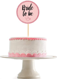 Bridal Shower Cake Topper