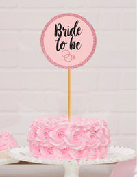 Bridal Shower Cake Topper
