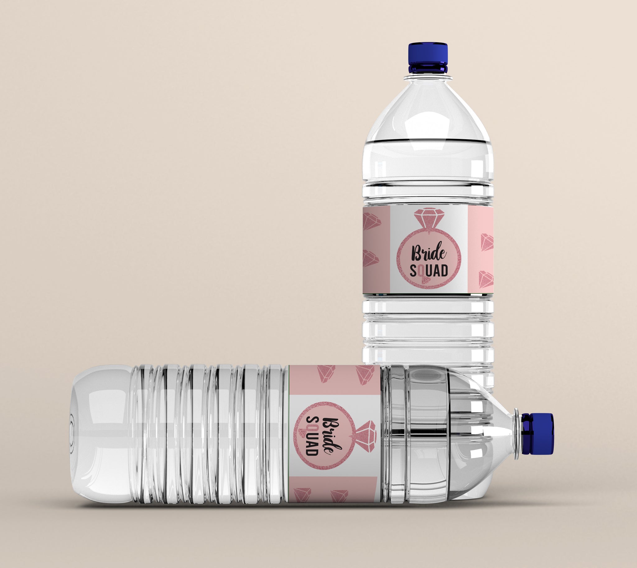 chanel water bottle stickers