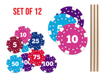 Casino Birthday Party Cake Topper | Casino Birthday Party Theme