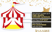 carnival birthday banner