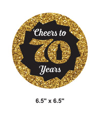 70th Birthday Party Theme Cake Decorations | Happy Birthday Party Cake Toppers