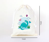 Dinosaur Themed Party Favor Bags