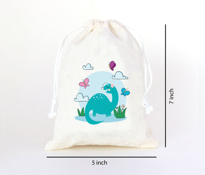 Dinosaur Themed Party Favor Bags