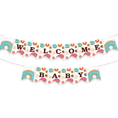 Donut Boy Baby Shower Banner Ideas