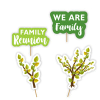 Family Reunion Cupcake Toppers