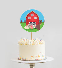 Farm Baby Shower Cake Ideas | Baby Shower Cake Topper Design