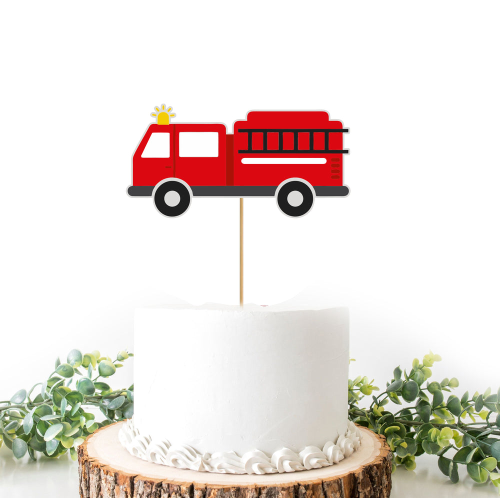 Firetruck theme party 