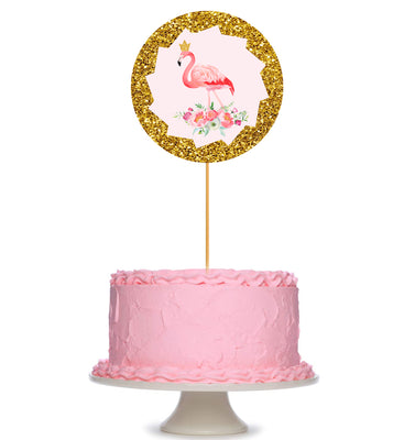 Flamingo Birthday Cake Decorations | Flamingo Girl Cake Topper