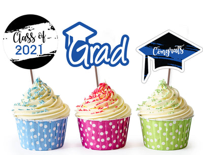 Graduation Cupcake Topper | Grad Party Ideas