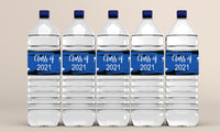 Graduation Water Bottle Labels | Graduation Party Favors