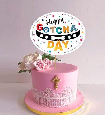 Gotcha Day Cake Topper