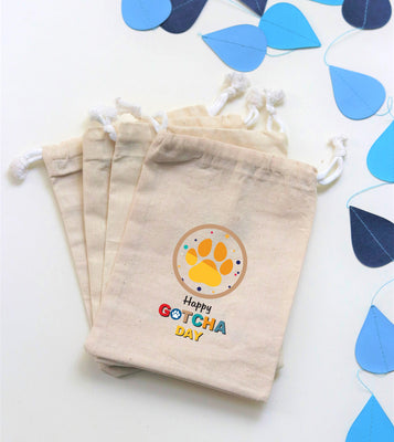 Gotcha Day Decoration | Happy Gotcha Day Favor Bag