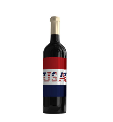 4th Of July Party Decoration Ideas |  Fourth Of July Wine Bottles