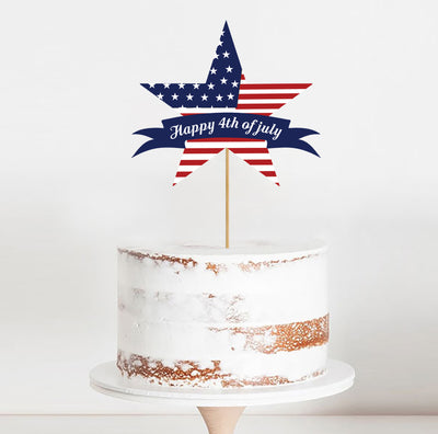 4 Th Of July Cake Topper Ideas | Fourth Of July Cake Decorations