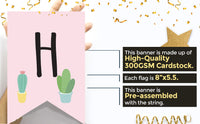 Llama Birthday Banner Party Supplies