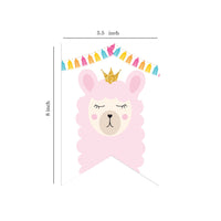 Llama Birthday Banner Party Supplies
