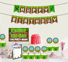 Minecraft Party Decoration | Minecraft Combo Pack