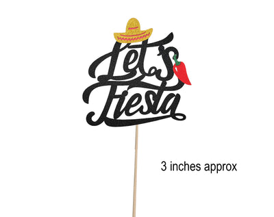 Cinco De Mayo Cupcake Toppers