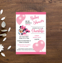 Minnie Mouse Baby Shower Ideas | Minnie Mouse Invitation Ideas