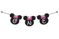 Minnie Mouse Birthday Party High Chair Banner