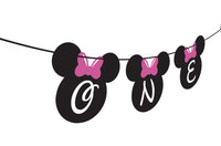 Minnie Mouse Birthday Party High Chair Banner
