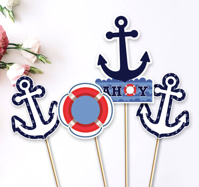 Nautical Themed Birthday Centrepieces | Boy Birthday Ideas