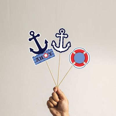 Nautical Themed Birthday Centrepieces | Boy Birthday Ideas
